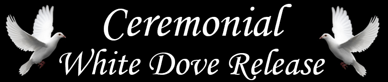 Ceremonial White Dove Release